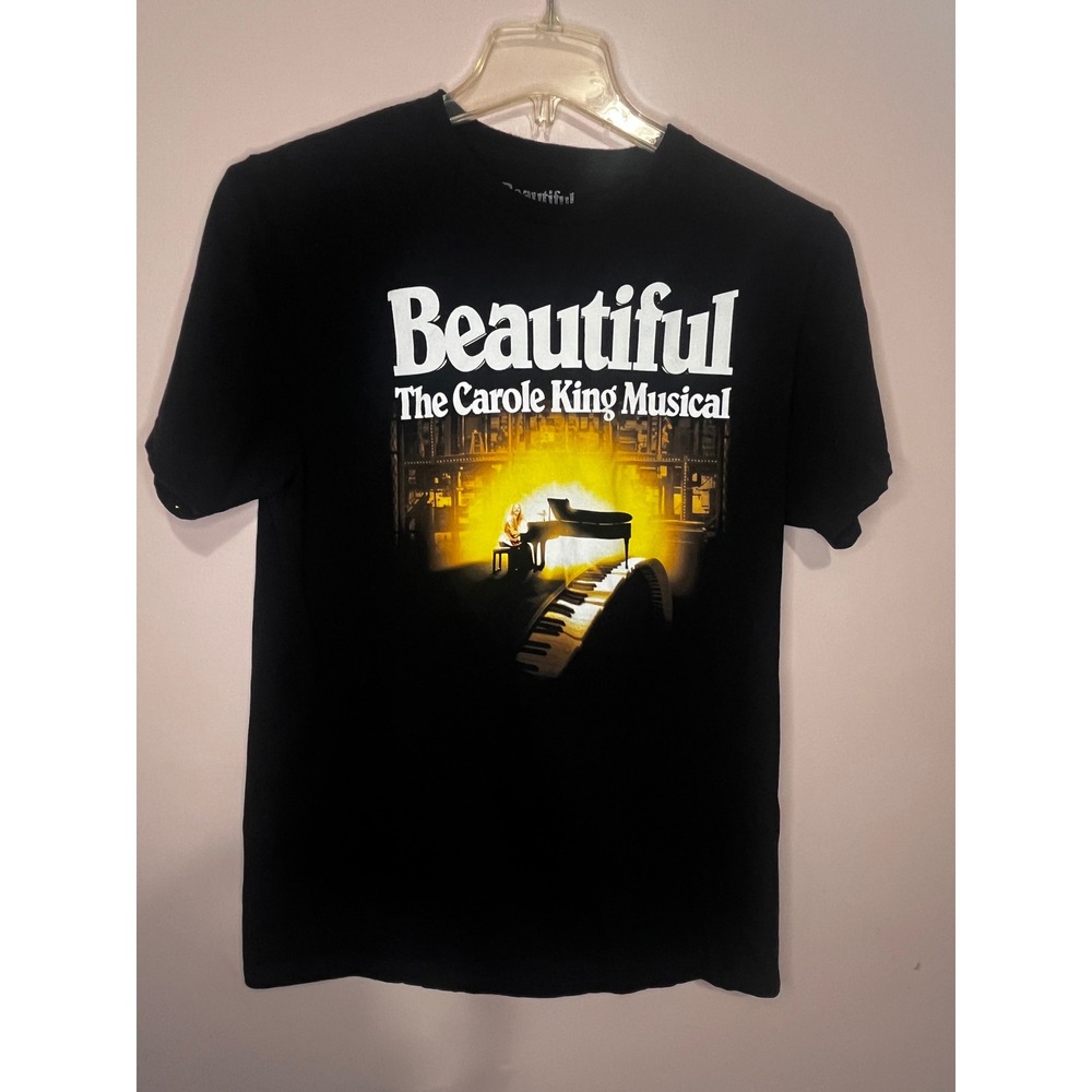 Beautiful The Carole King Musical National Tour Black T-Shirt Adult Large